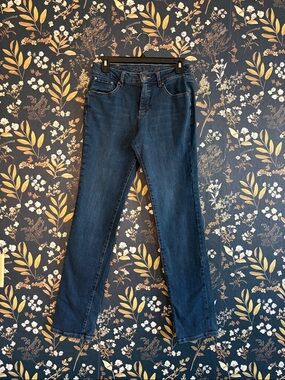 Jag Jeans Indigo Skinny Mid-Rise  Slim Leg Jeans Size 6